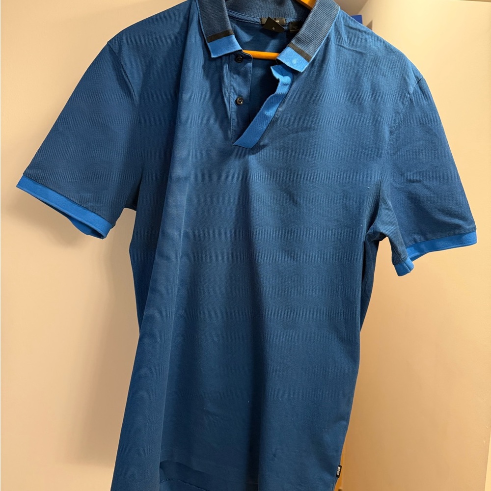 Hugo Boss Men’s Polo Shirt – Blue
